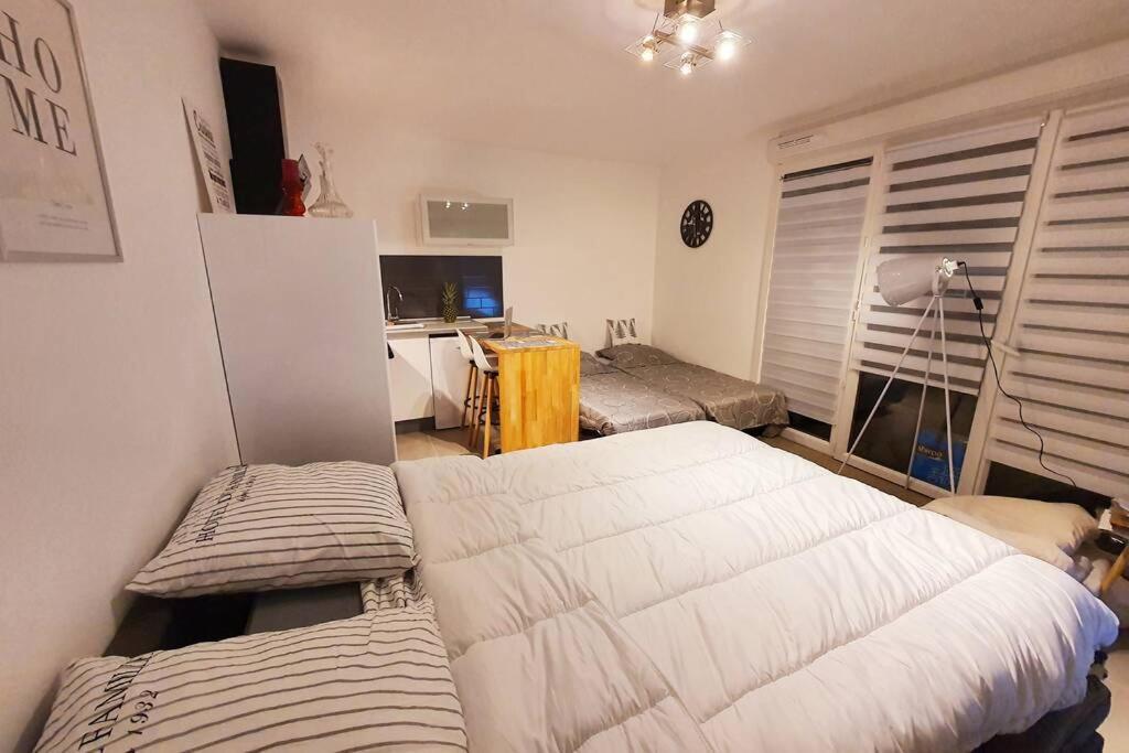 Cosy studio résidence de standing proche plage Villeneuve-Loubet Exterior foto