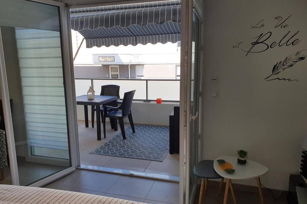 Cosy studio résidence de standing proche plage Villeneuve-Loubet Exterior foto