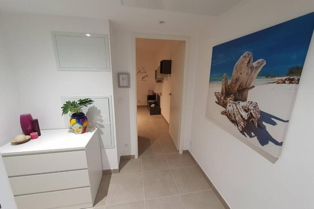 Cosy studio résidence de standing proche plage Villeneuve-Loubet Exterior foto